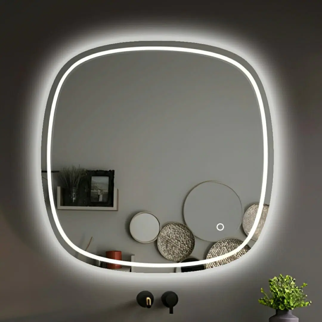 600x600mm LED Mirror - MTO Marbles & Tiles Outlet