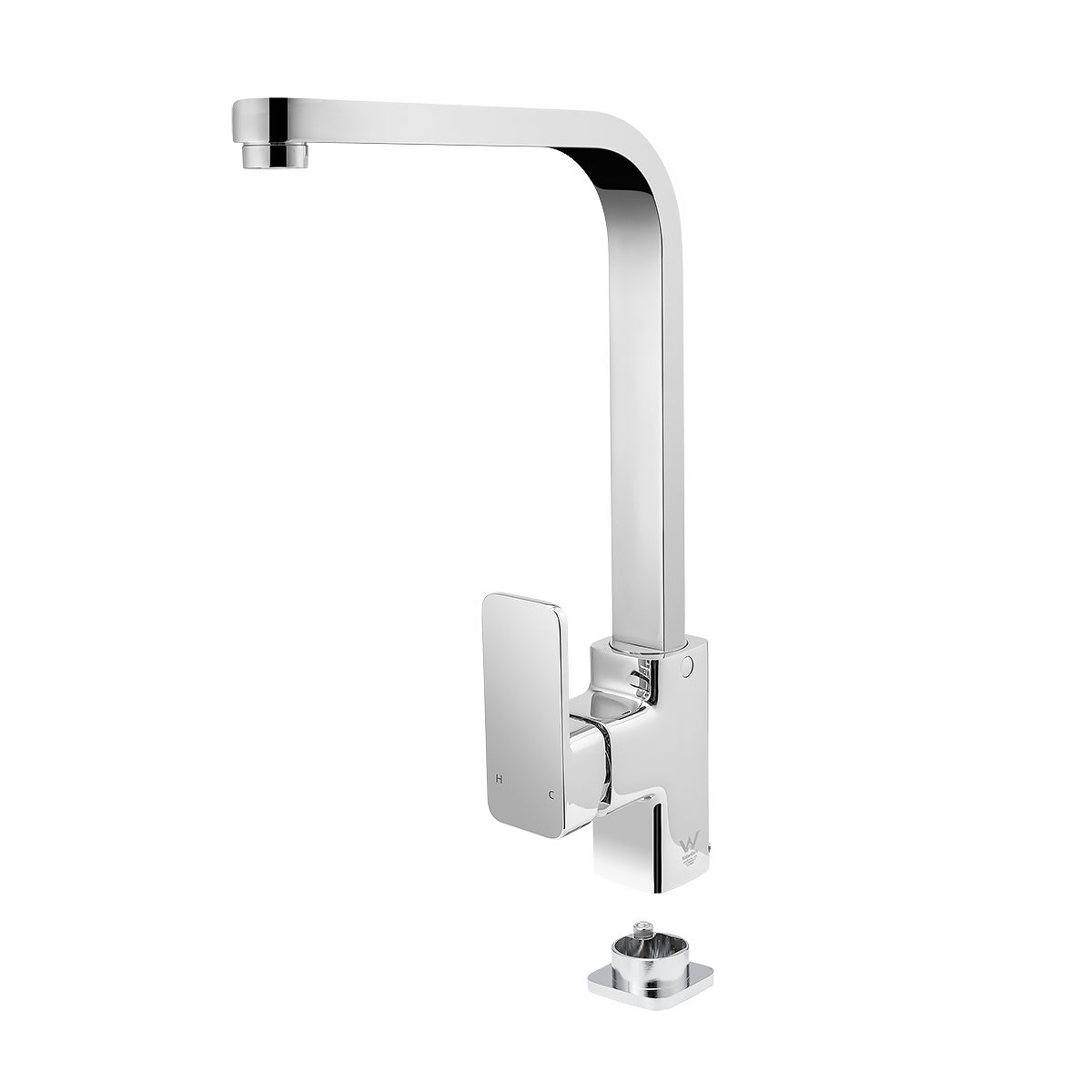 Chrome Swivel Kitchen Mixer - MTO Marbles & Tiles Outlet