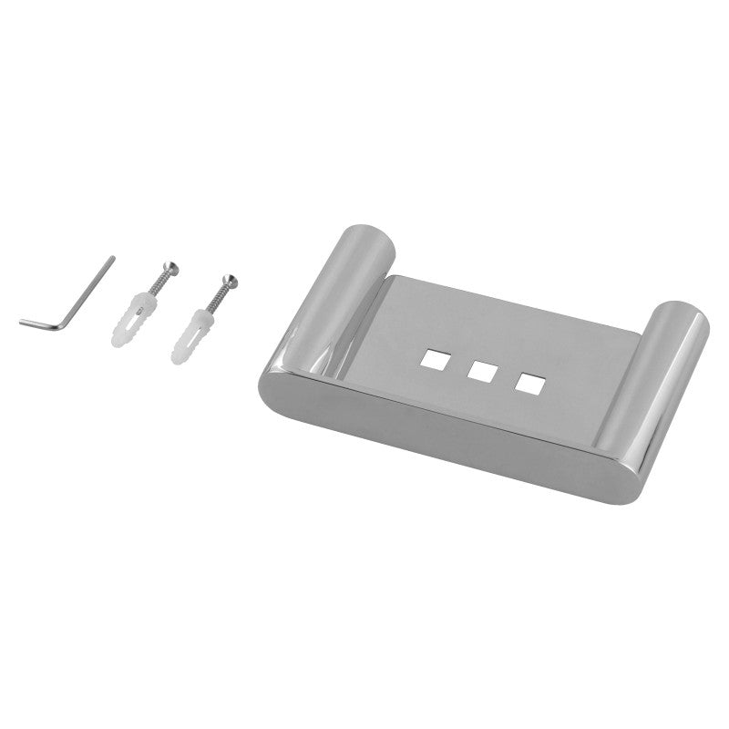 RUSHY - Chrome Soap Dish - MTO Marbles & Tiles Outlet