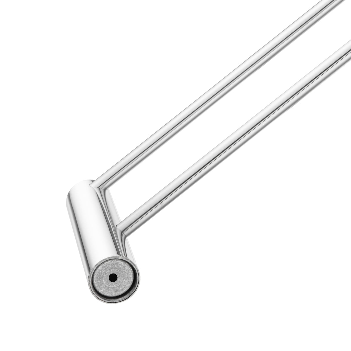 600mm Chrome Double Towel Rail - MTO Marbles & Tiles Outlet