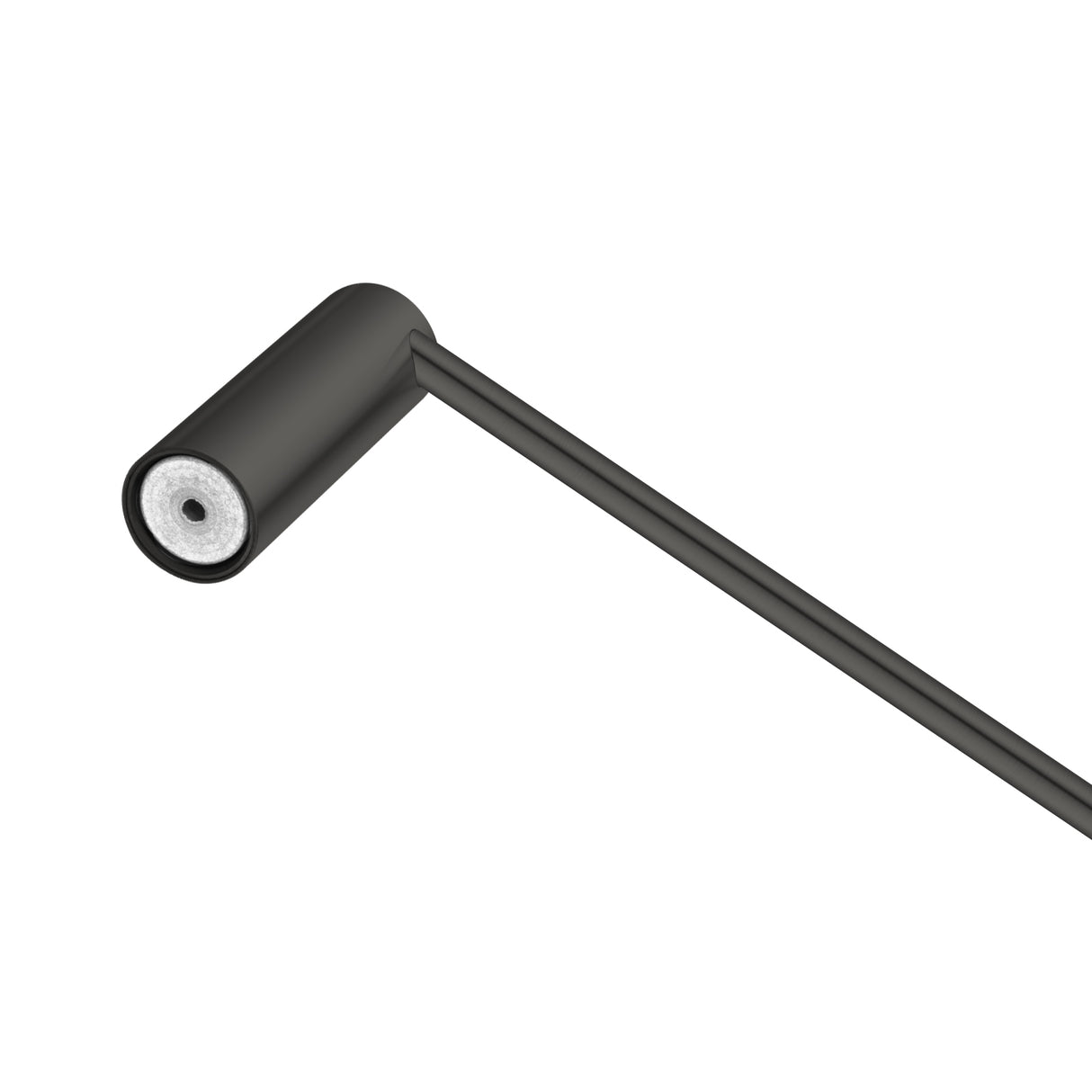 600mm Gunmetal Single Towel Rail - MTO Marbles & Tiles Outlet