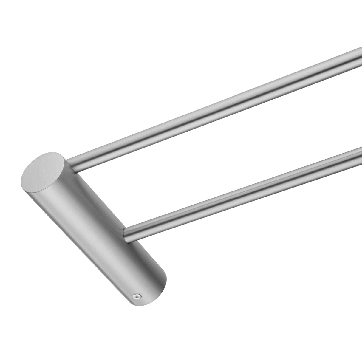 600mm Brushed Nickel Double Towel Rail - MTO Marbles & Tiles Outlet