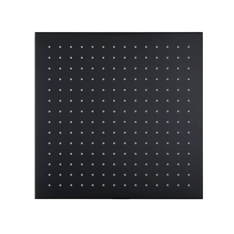 300mm Black Shower Head - MTO Marbles & Tiles Outlet
