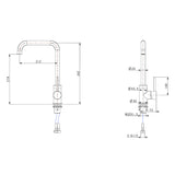 Chrome Standard Kitchen Mixer