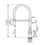 Chrome Standard Kitchen Mixer