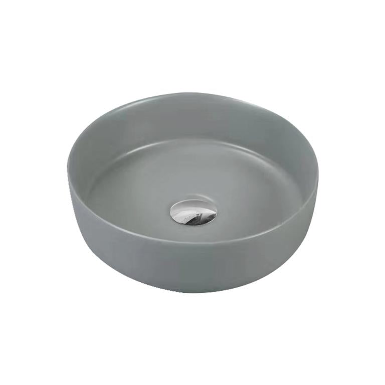 Ceramic Art Basin Concrete Grey