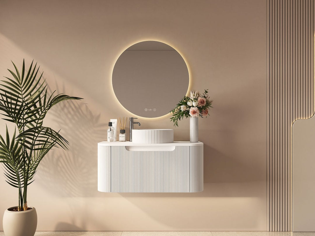 750mm Wall-Hung Cabinet - Matt White