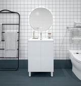 600mm MDF Slim Freestanding Vanity