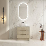 750mm Freestanding Cabinet - Natural Oak