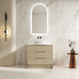 900mm Freestanding Cabinet - Natural Oak