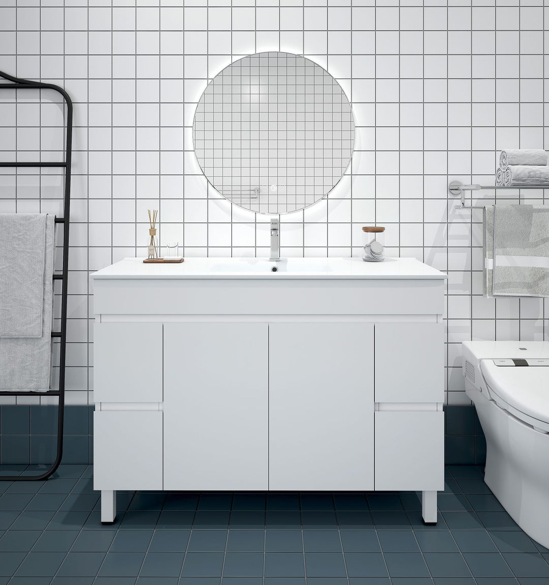 1200mm PVC Freestanding Vanity