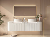 1500mm Wall-Hung Cabinet - Matt White