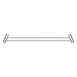 600mm Brushed Nickel Double Towel Rail