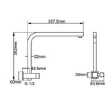 Chrome Shower Rail