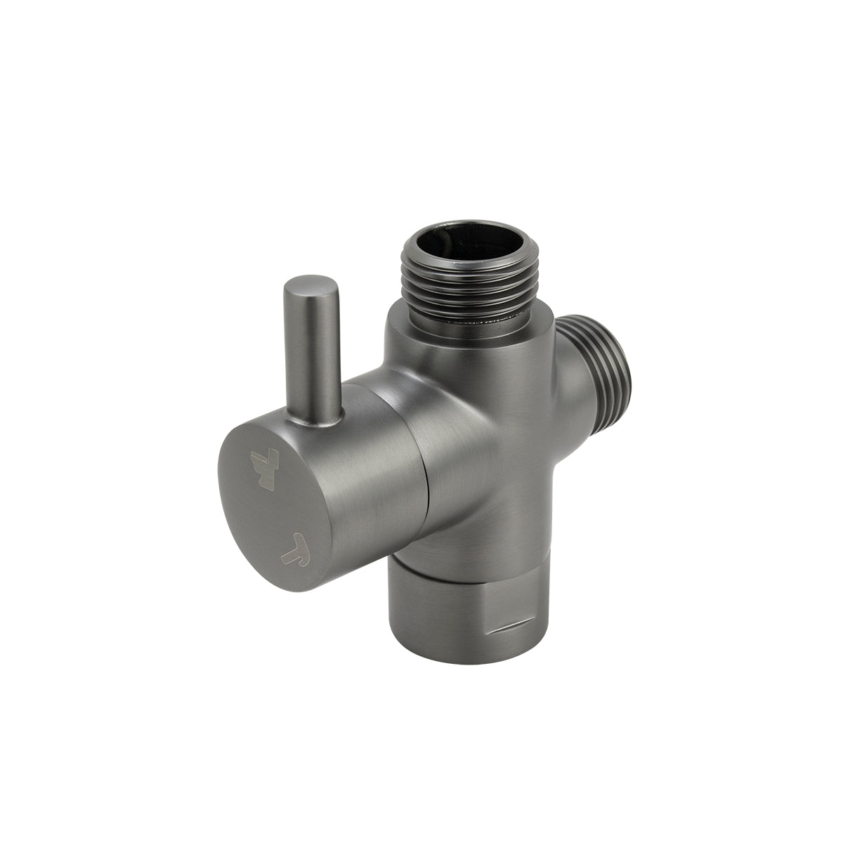 Brushed Gunmetal Bidet Diverter