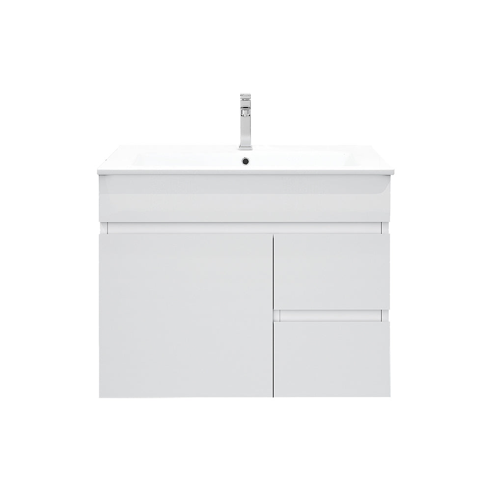 750mm PVC Wall-Hung Vanity (RHD)