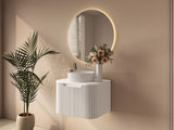 600mm Wall-Hung Cabinet - Matt White