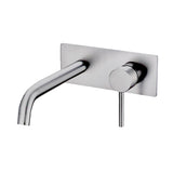 LUCID PIN - Brushed Nickel Spout Mixer
