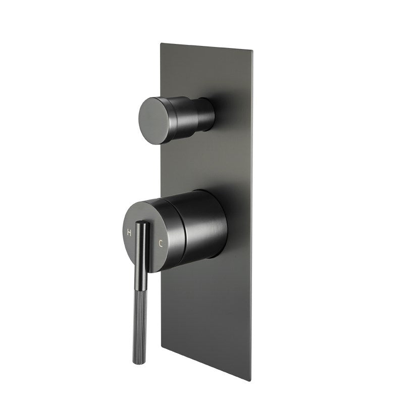 CADDENCE - Brushed Gunmetal Diverter Mixer