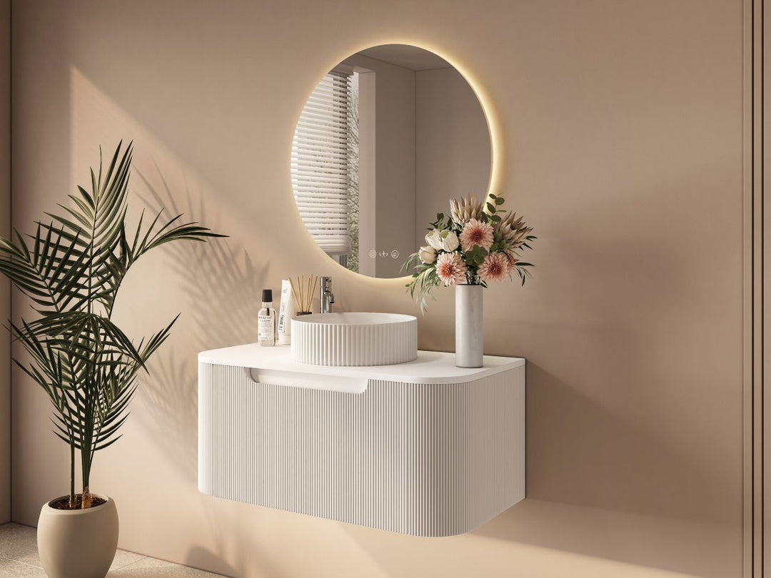750mm Wall-Hung Cabinet - Matt White
