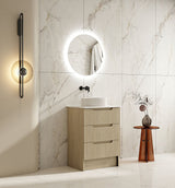 600mm Freestanding Cabinet - Natural Oak
