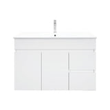 900mm PVC Wall-Hung Vanity (RHD)