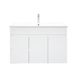 900mm PVC Wall-Hung Vanity (LHD)