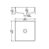 Quartz Art Basin Matte Grey