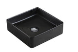 Quartz Art Basin Matte Black