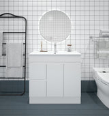 900mm PVC Freestanding Vanity (LHD)