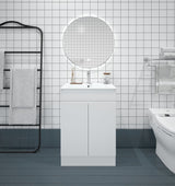 600mm PVC Slim Freestanding Vanity