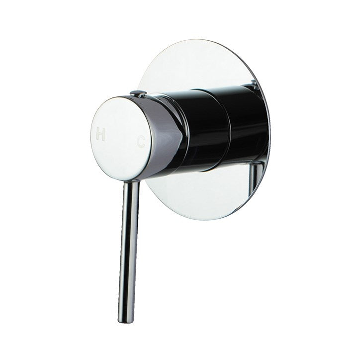 LUCID PIN - Chrome Wall Mixer