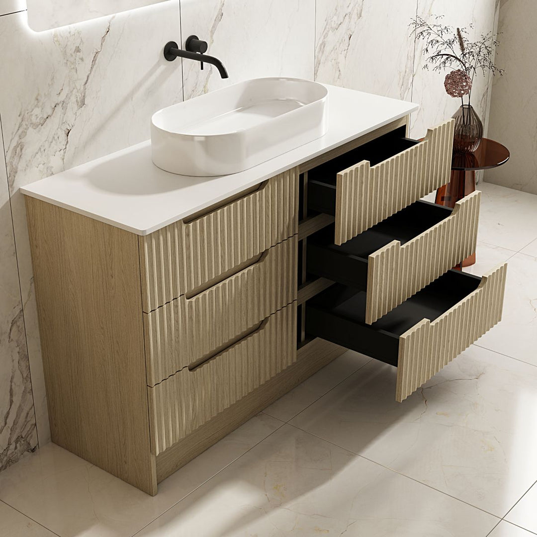 1200mm Freestanding Cabinet - Natural Oak