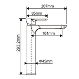 VOG - Chrome Basin Mixer