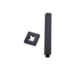 200mm Black Ceiling Shower Arm