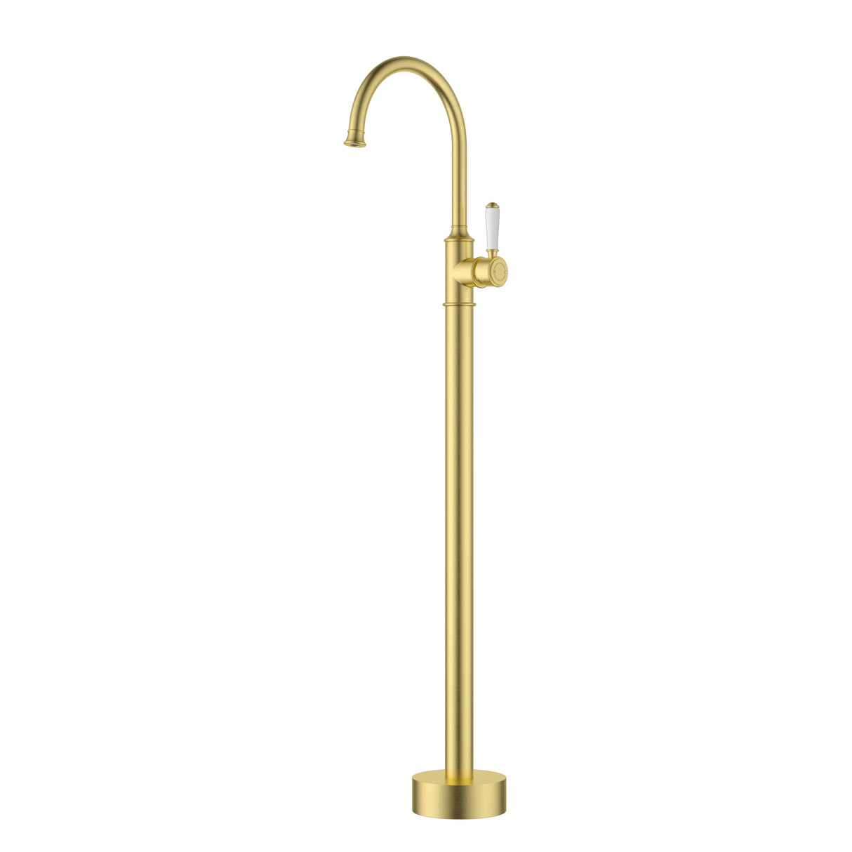 Clasico Bath Mixer Gooseneck Freestanding