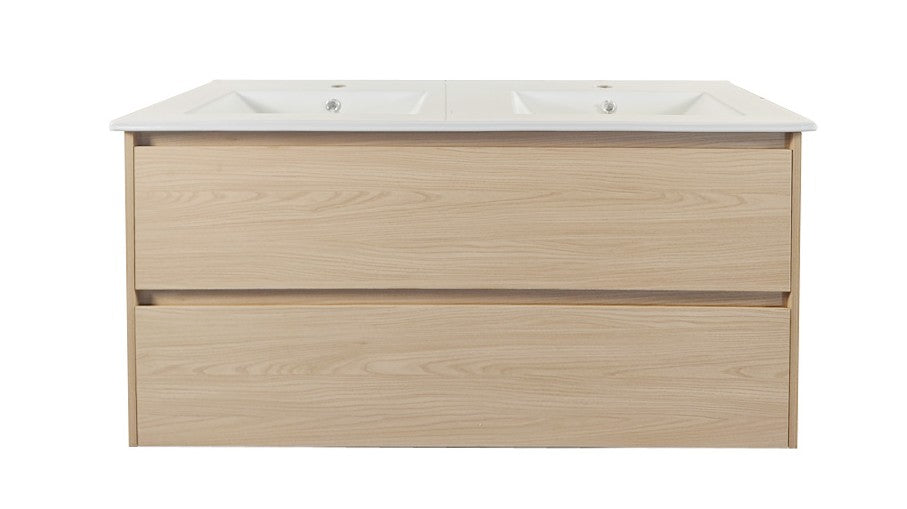 1200mm Wall-Hung Vanity - Tas Oak