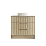 900mm Freestanding Cabinet - Natural Oak