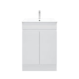600mm PVC Slim Freestanding Vanity