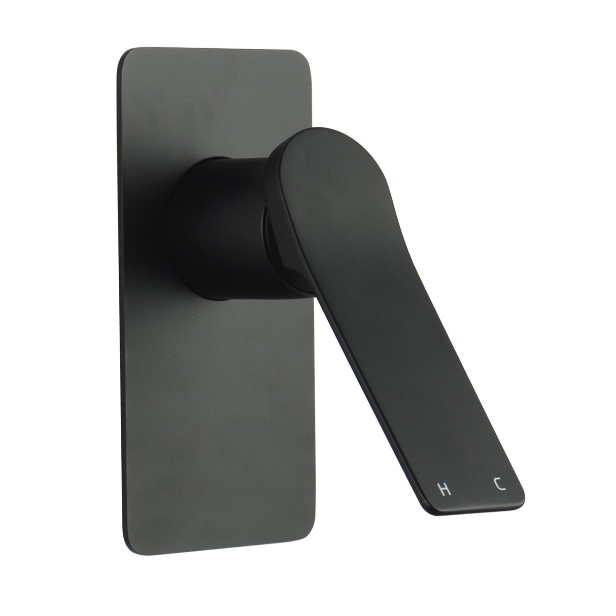 RUSHY - Black Wall Mixer