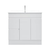 900mm PVC Slim Freestanding Vanity (LHD)