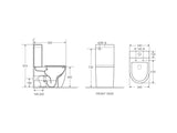 Cera Back-to-Wall Toilet Suite