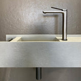 RUSHY - Brushed Gunmetal Basin Mixer