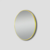 700mm Matte Brushed Gold Framed Mirror