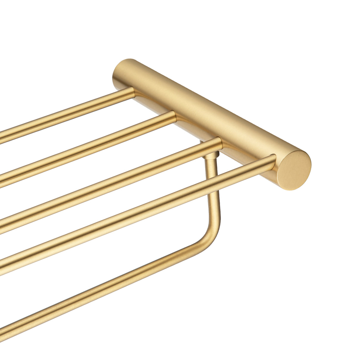 Brushed Brass Shower Shelf