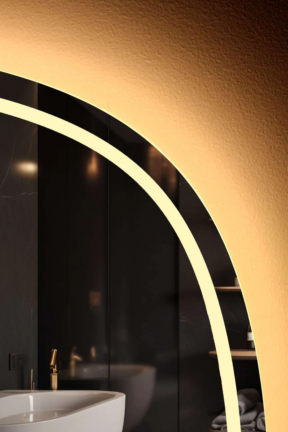 750x750mm LED Mirror