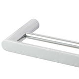RUSHY - 800mm Chrome Double Towel Rail