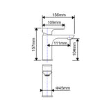 VOG - Chrome Basin Mixer