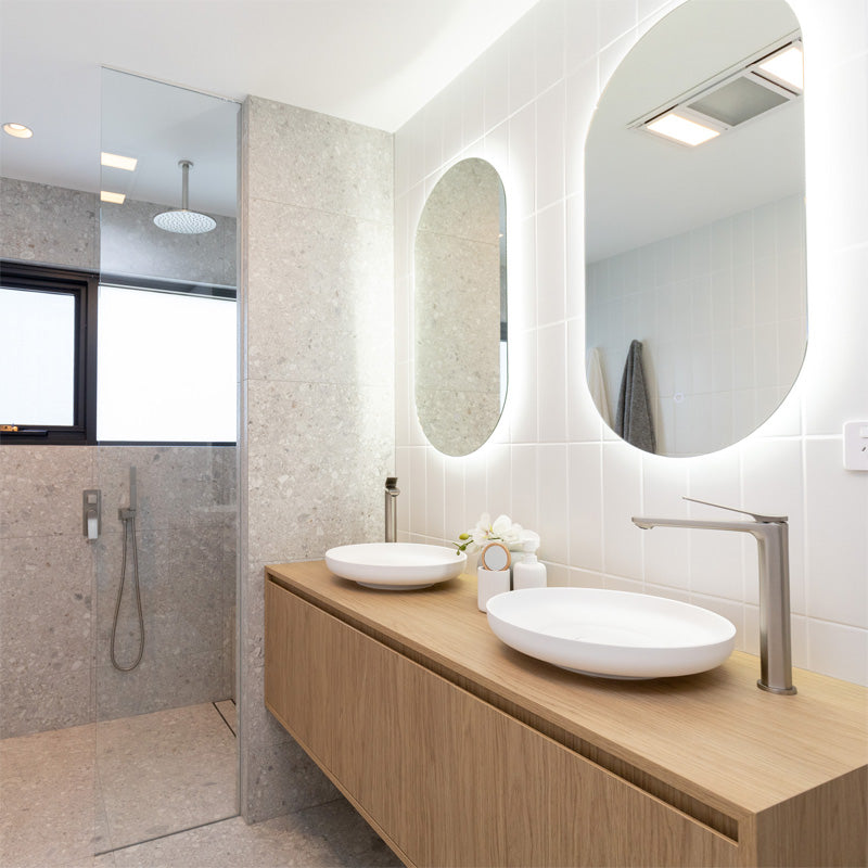 RUSHY - Brushed Nickel Basin Mixer