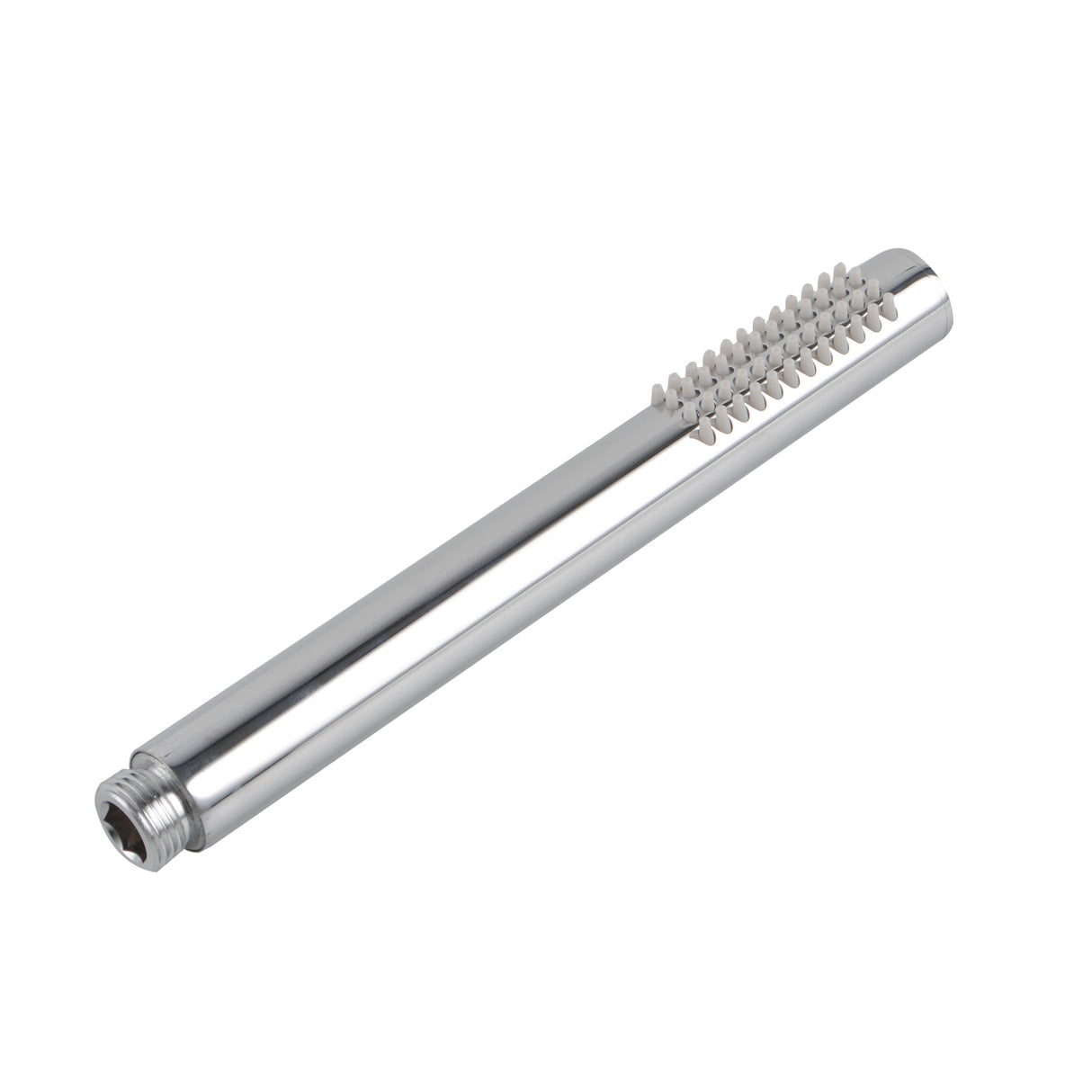 Chrome Shower Rail with Handheld Shower